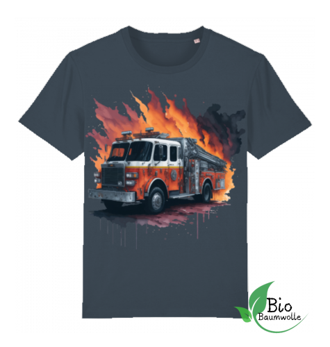 Firetruck Flames - Shirt