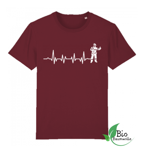 FW Herzschlag - Bio Unisex Shirt
