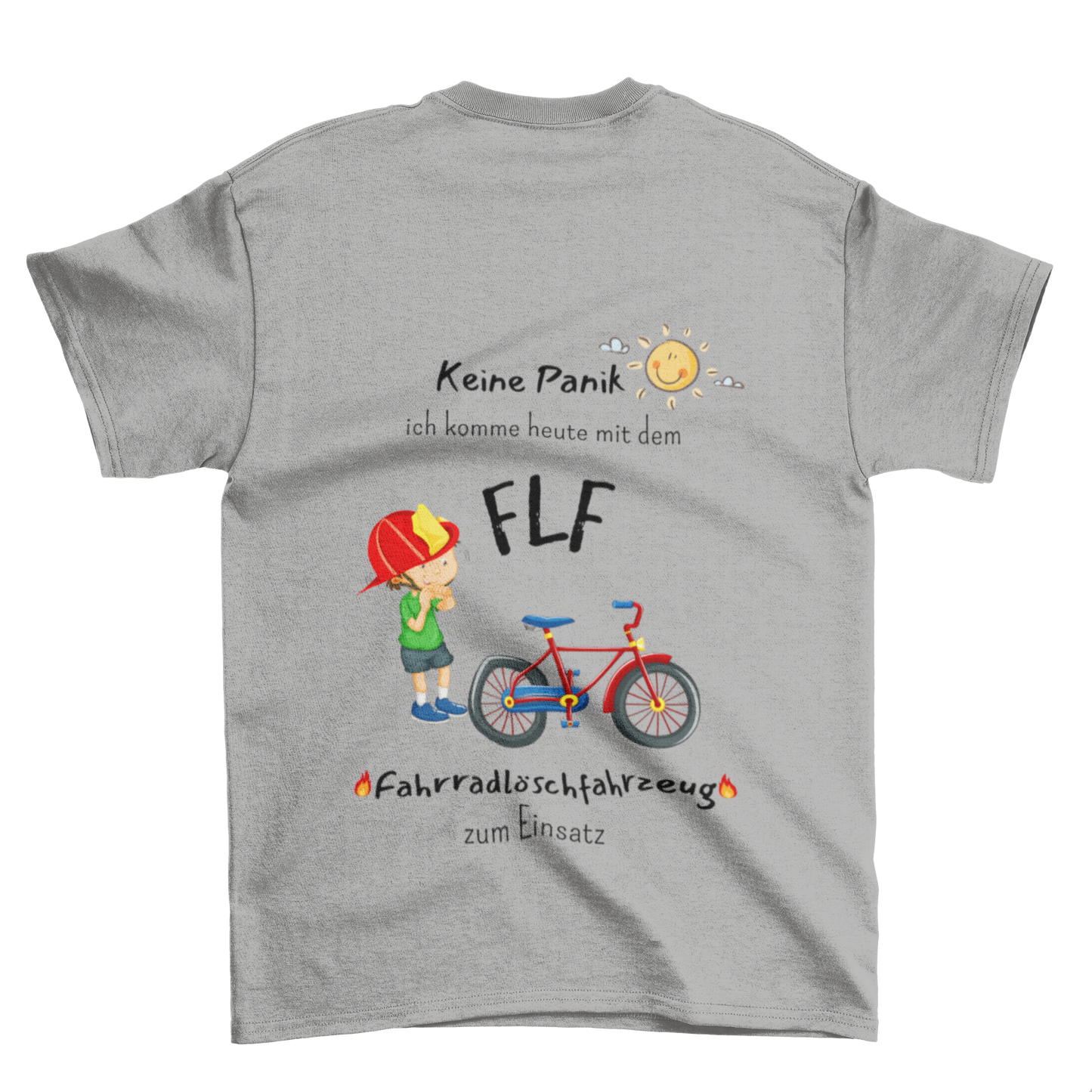Fahrradlöschfahrzeug - Shirt