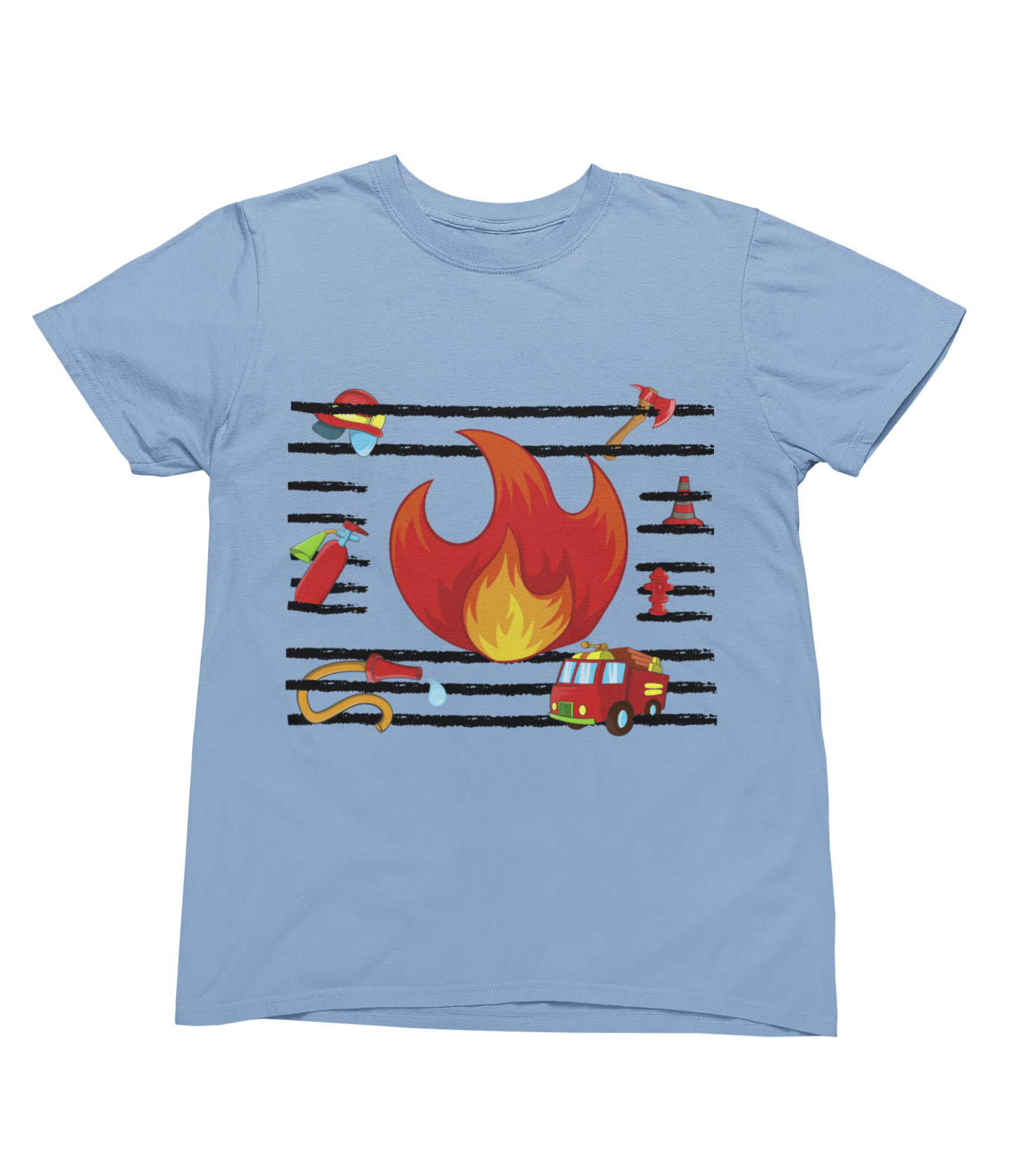 Feuer u. Flamme - T Shirt
