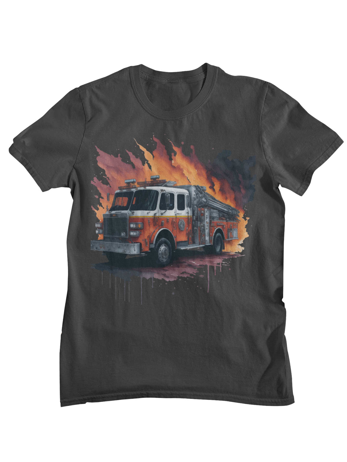 Firetruck Flames - Shirt