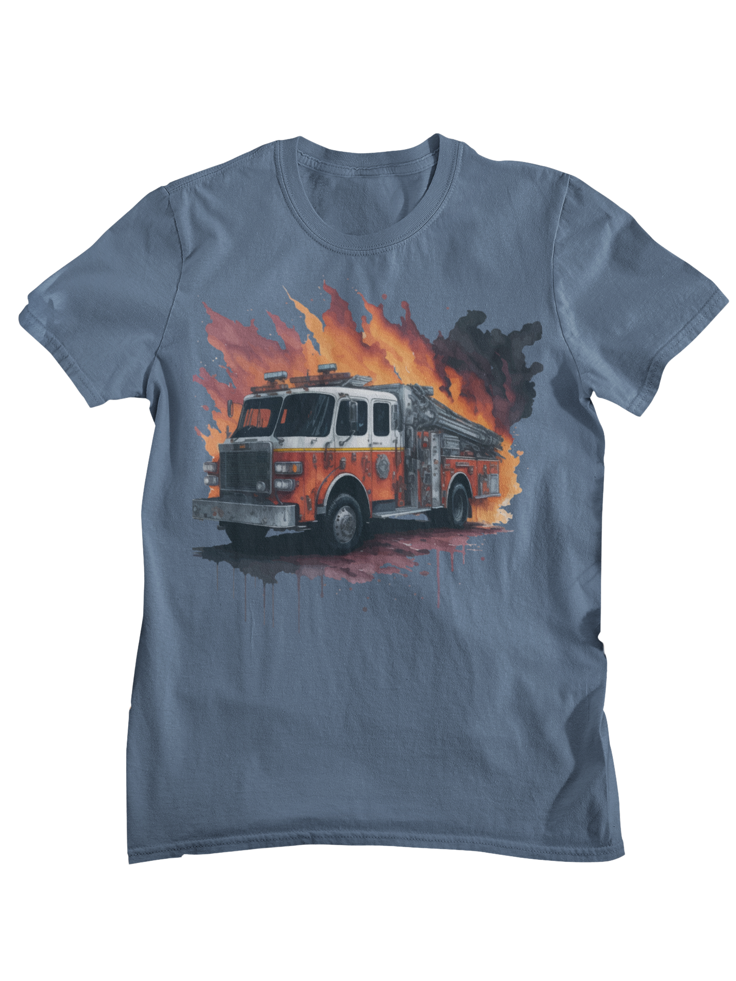 Firetruck Flames - Shirt