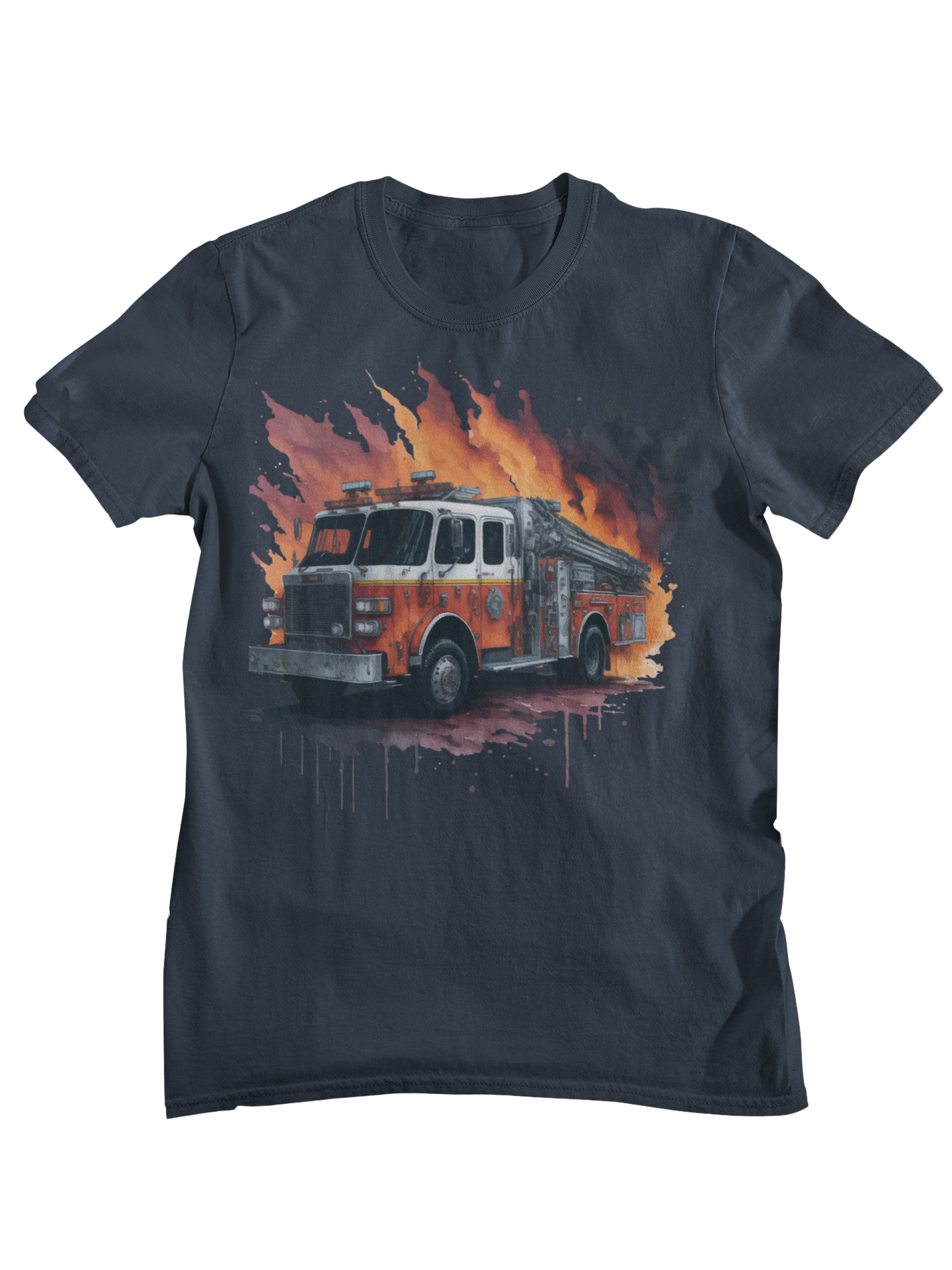 Firetruck Flames - Shirt