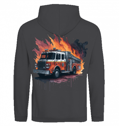 Firetruck Flames - Hoodie