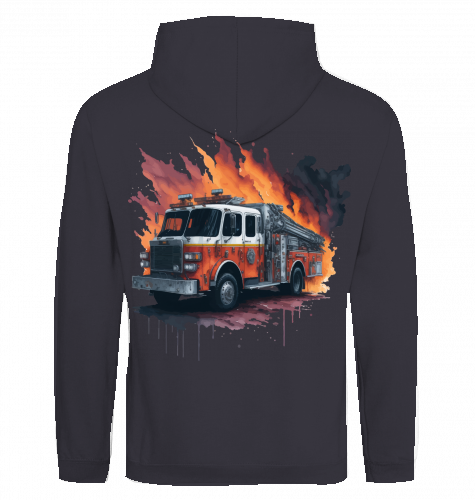 Firetruck Flames - Hoodie