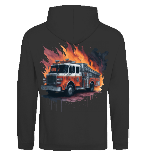 Firetruck Flames - Hoodie
