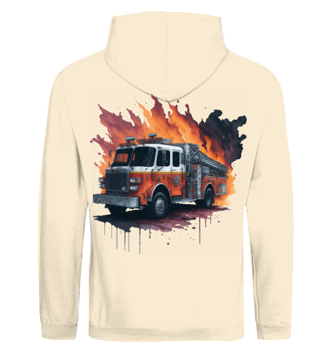 Firetruck Flames - Hoodie