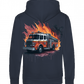 Firetruck Flames - Hoodie