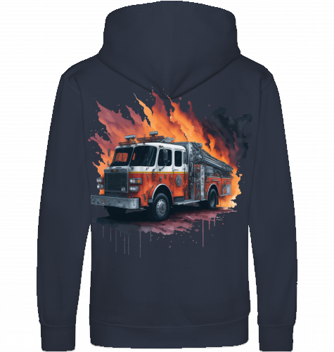 Firetruck Flames - Hoodie