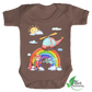 FW Regenbogen - Bio Kurzarm Body