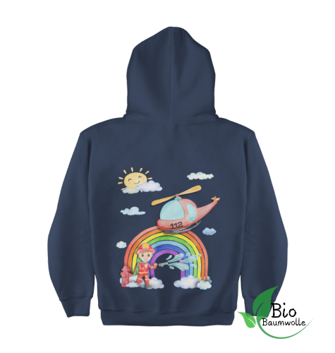 FW Regenbogen - Bio Baby Hoodie