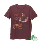Papa's Fußspuren - Bio T Shirt