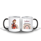 Erst Frühstück (Mädchen) - Tasse zweifarbig