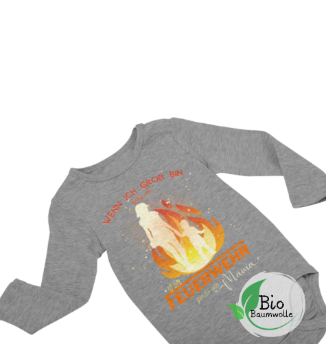 Wie Mama - Bio Langarm Body