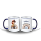 Erst Frühstück (Junge) - Tasse zweifarbig