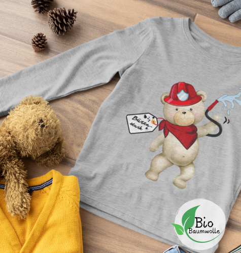 Bärenstark - Bio Langarm Shirt