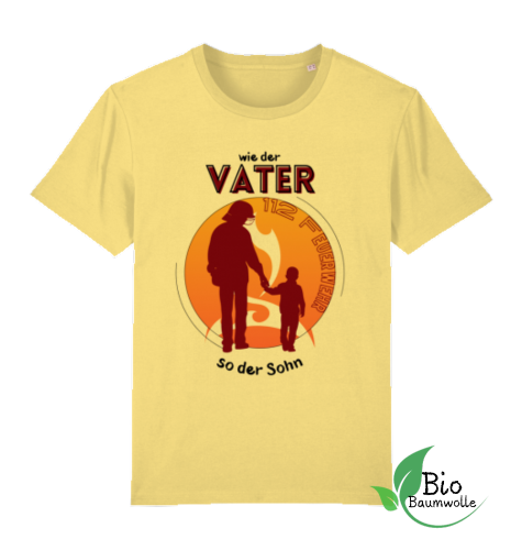Wie der Vater so der Sohn - Herren Bio Shirt