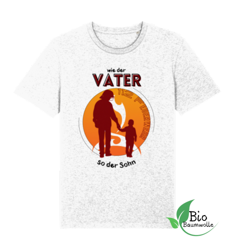 Wie der Vater so der Sohn - Herren Bio Shirt