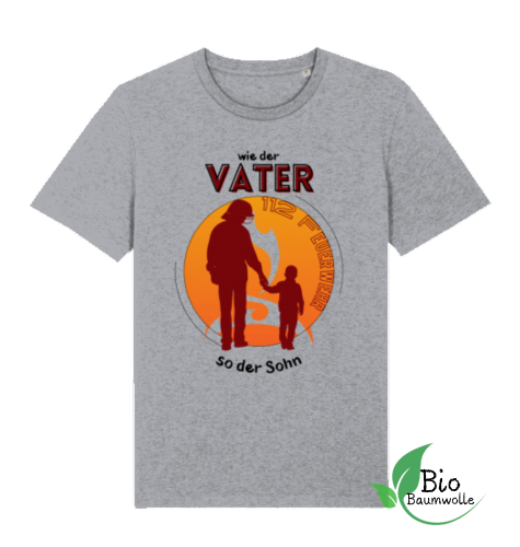Wie der Vater so der Sohn - Herren Bio Shirt