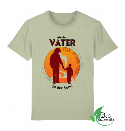 Wie der Vater so der Sohn - Herren Bio Shirt