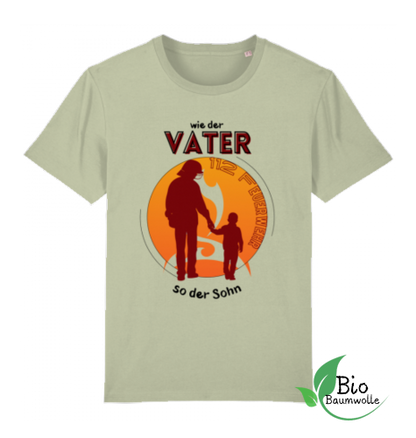 Wie der Vater so der Sohn - Herren Bio Shirt
