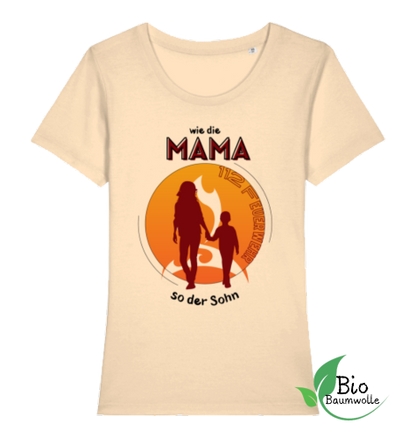 Wie die Mama so der Sohn - Damen Bio Shirt