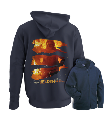 Meine Helden - Zip Hoodie