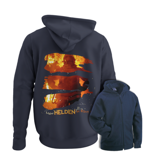 Meine Helden - Zip Hoodie