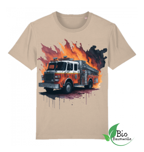 Firetruck Flames - Shirt