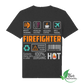 Firefighter Rückenprint - Bio Unisex Shirt