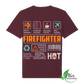 Firefighter Rückenprint - Bio Unisex Shirt