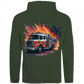 Firetruck Flames - Hoodie