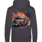 Firetruck Flames - Hoodie