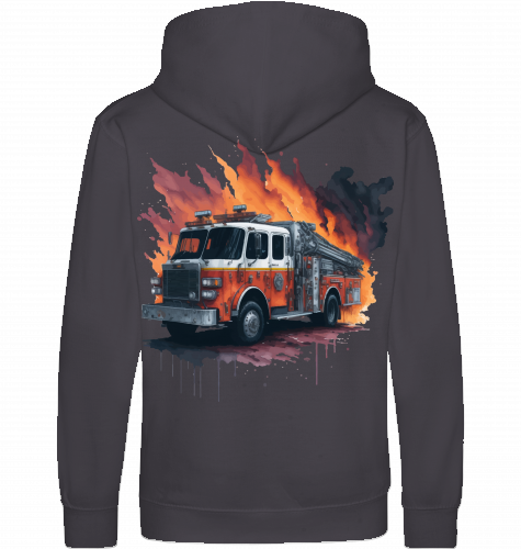 Firetruck Flames - Hoodie