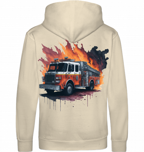 Firetruck Flames - Hoodie