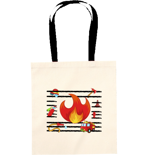 Feuer u. Flamme - Tasche
