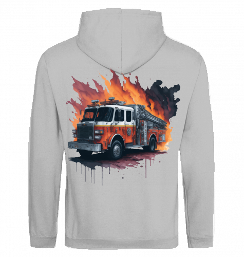 Firetruck Flames - Hoodie