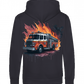 Firetruck Flames - Hoodie