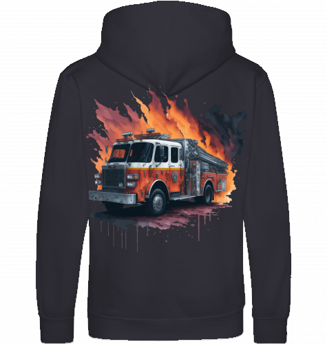 Firetruck Flames - Hoodie