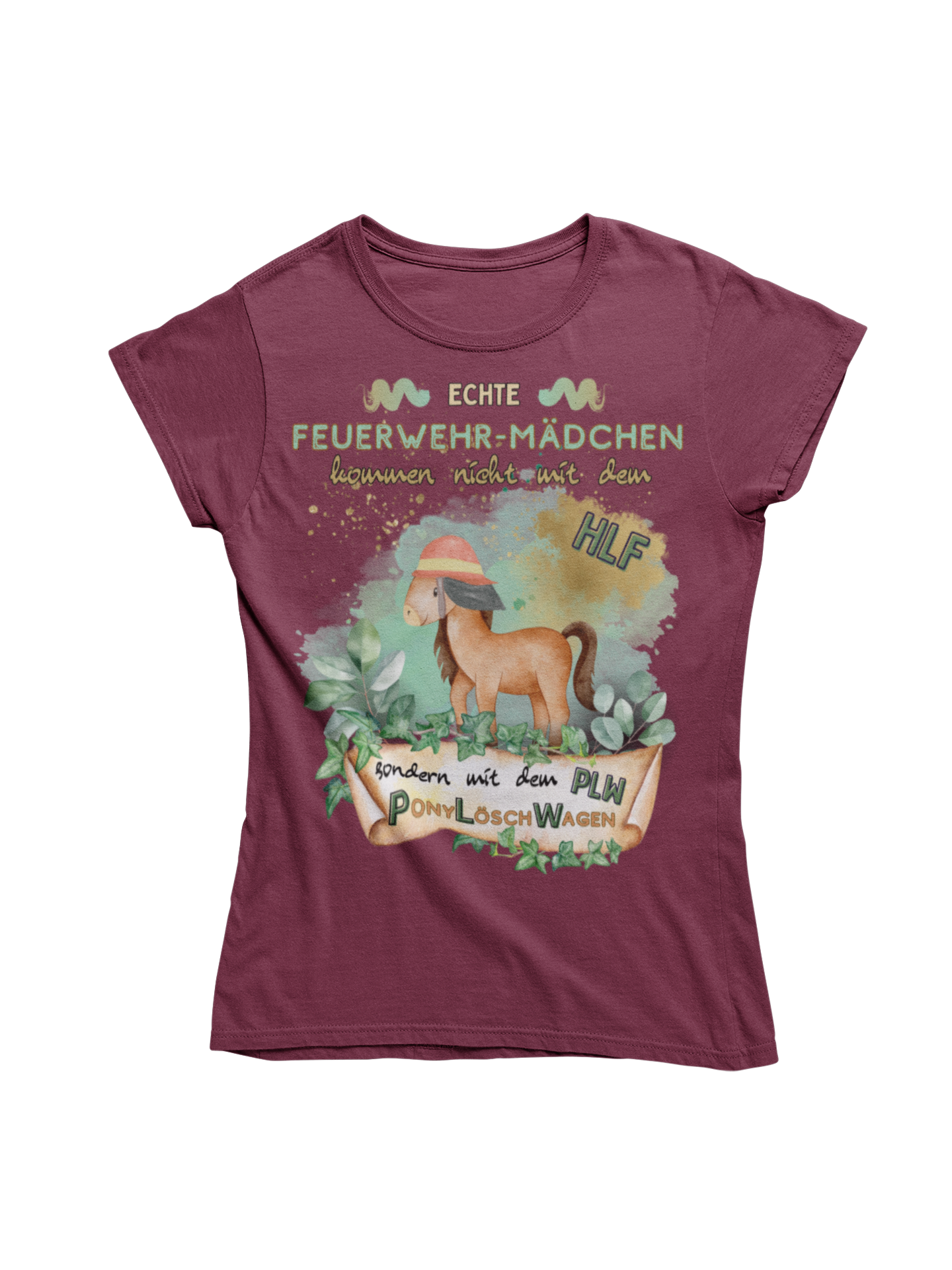 PonyLöschWagen - Girly Shirt