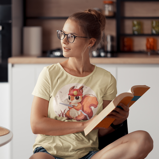 Löschhörnchen - Damen Bio Shirt