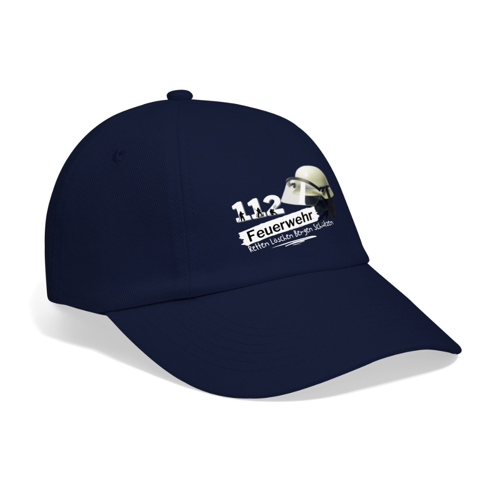 112 - Baseballkappe - Blau/Blau