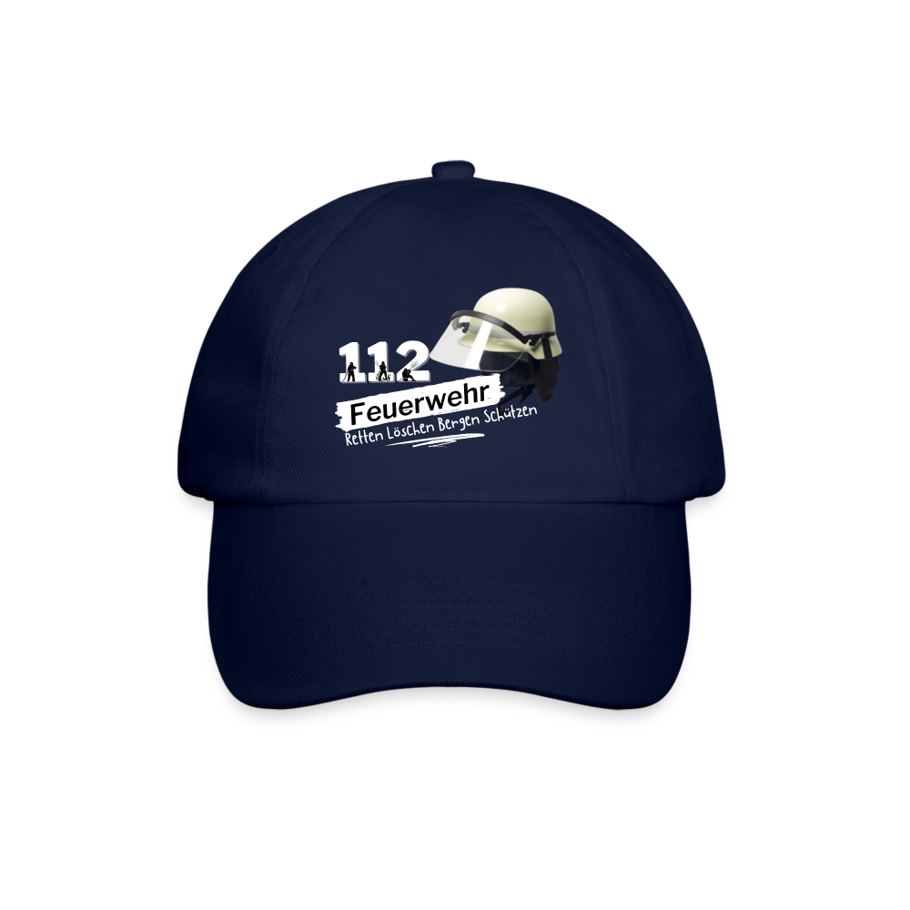 112 - Baseballkappe - Blau/Blau