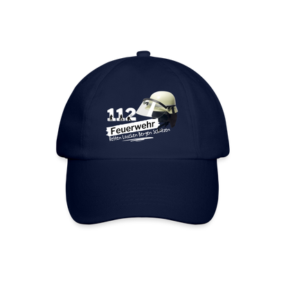 112 - Baseballkappe - Blau/Blau