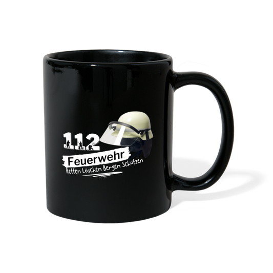 112 - Tasse - Schwarz
