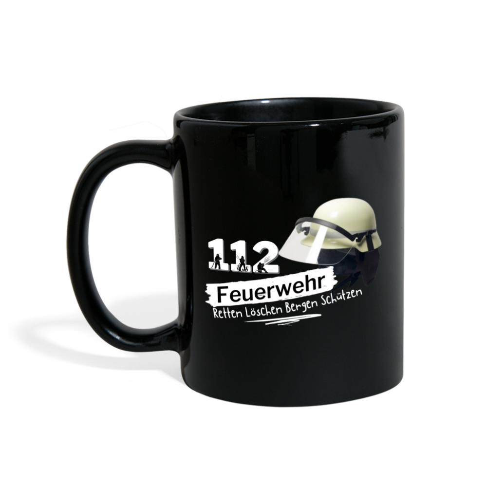 112 - Tasse - Schwarz