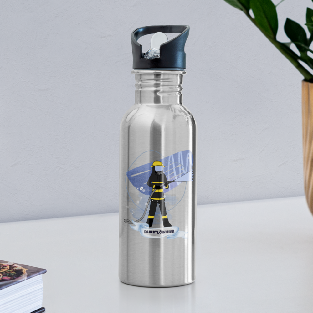 Durstlöscher - Trinkflasche - Lightsilver