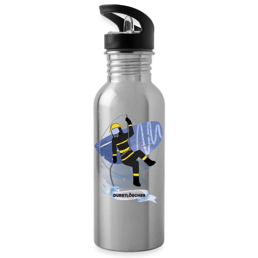 Durstlöscher - Trinkflasche - Lightsilver